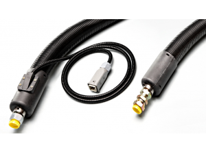 可更換內層的加熱軟管，在這種特殊的開發的產品中，傳輸粘合劑或其它的熱塑性產品的內層管是可以更換的，這使得軟管能夠快速的再使用，最值得注意的是大大的降低了使用成本。這種軟管的加熱軟管系統，使得從軟管的阻塞膠管內蓋可以簡單地更換成新鐵氟龍軟管。特別適合于傳輸反應性熱熔粘合劑。?????我們生產的可更換內襯的熱膠軟管與系統兼容，集成的材料適合于相應的要求，因此可以考慮由于特殊應用而產生的特性要求。特殊管件或電器插頭和頭部的連接。?