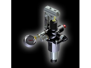 PM2V系列手動泵為雙速液壓手動泵，泵體內有2個柱塞，低壓時兩個柱塞同時給系統排油，這時排量最大，可以提高負載在低壓時的運動速度；當負載壓力到達低壓溢流閥的溢流壓力后，只有高壓柱塞排油，可以大大的減少手柄的操作力。該系列的手動泵采用油箱安裝，可內置溢流閥和卸荷閥，可配1L，2L，3L，5L，7L，10L油箱組成操作單作用液壓油缸的手動泵站。型號共13種，請見下表。